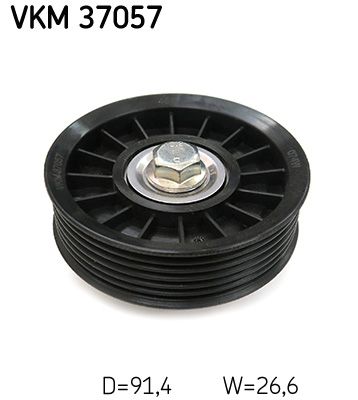 SKF VKM37057 Ролик обвідний поліклінового ременя