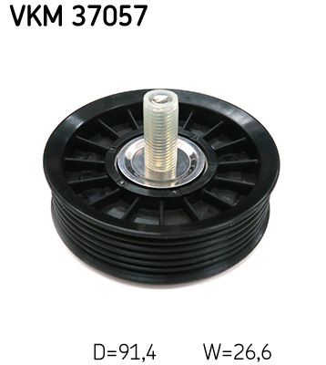 SKF VKM37057 Ролик обвідний поліклінового ременя