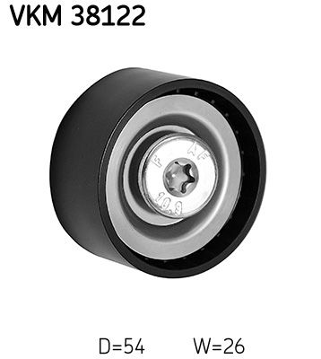 SKF VKM38122 Натяжний ролик поліклинового реміня (Вир-во SKF)