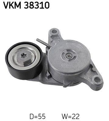 SKF VKM38310 Натяжний пристрій, клинового реміня (Вир-во SKF)
