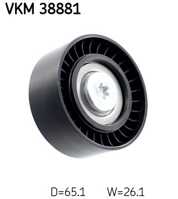 SKF VKM38881 Натяжний ролик поліклинового реміня (Вир-во SKF)