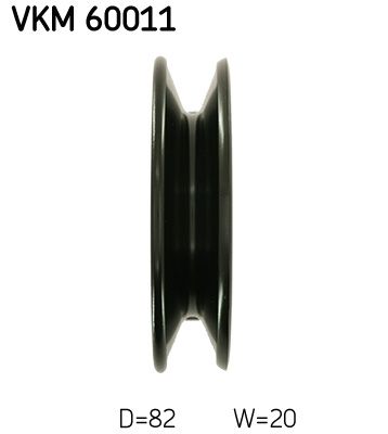 SKF VKM60011 Обвідний ролик