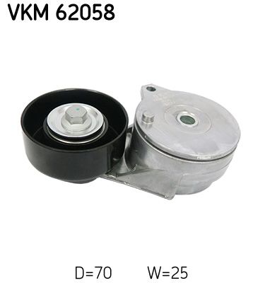 SKF VKM62058 Натяжний пристрій, клинового реміня (Вир-во SKF)