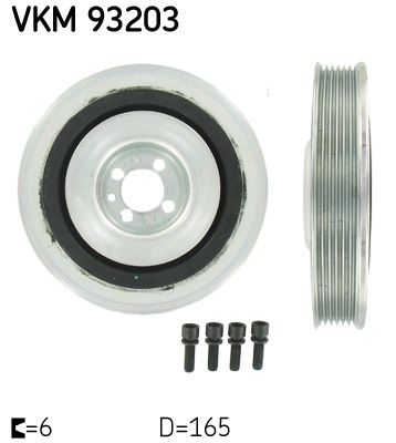 SKF VKM93203 Натяжний ролик поліклинового реміня (Вир-во SKF)