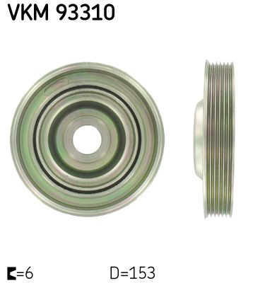 SKF VKM93310 Ремінний шків, колінчастий вал