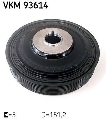 SKF VKM93614 Шків, колінчатий вал