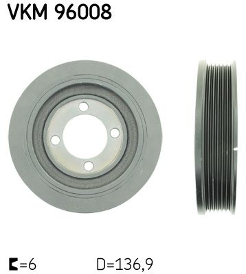 SKF VKM96008 Шків колінчатого валу (Вир-во SKF)