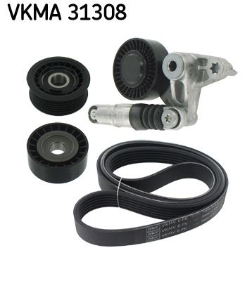 VKMA 31308 SKF Комплект доріжкового ремня (ролик, ремінь)