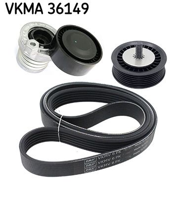 SKF VKMA36149 Комплект ременів поліклинових (Вир-во SKF)