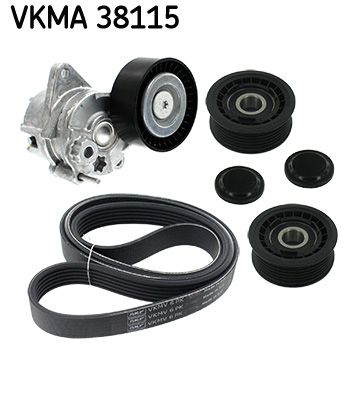 SKF VKMA38115 Комплект ременів поліклинових (Вир-во SKF)