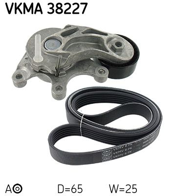 SKF VKMA38227 Комплект зубчастого ременя (Вир-во SKF)