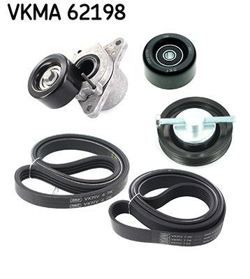 SKF VKMA62198 Комплект ременів поліклинових (Вир-во SKF)