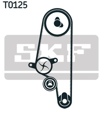 SKF VKMC01110 Водяний насос + зубчастий ремінь
