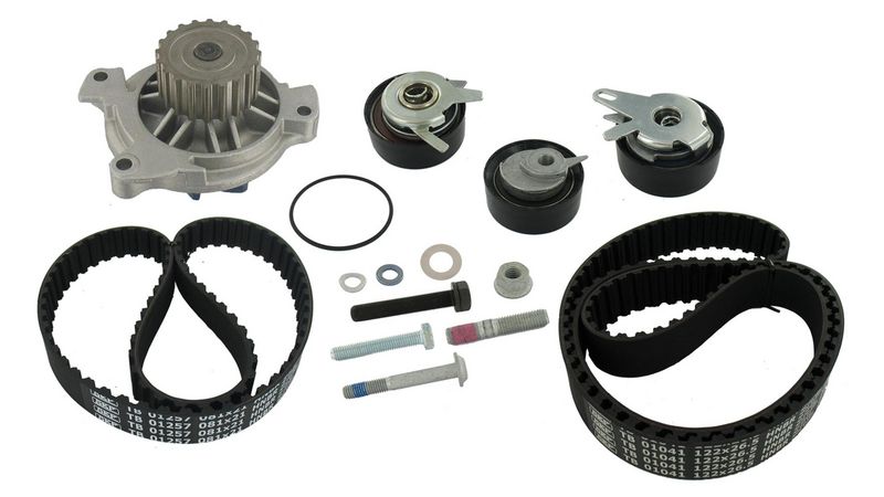 VKMC 01258-1 SKF Насос охолоджуючої рідини + комплект зубчатого ремня