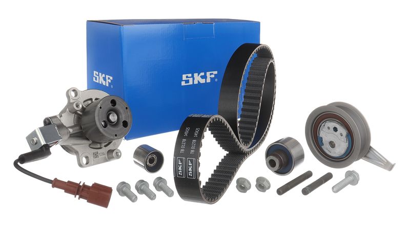 SKF VKMC01278 Водяний насос + комплект ременя ГРМ (Вир-во SKF)