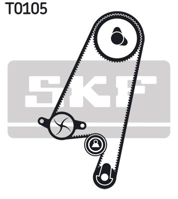 SKF VKMC05402 Водяний насос +  комплект зубчастого реміня (Вир-во SKF)