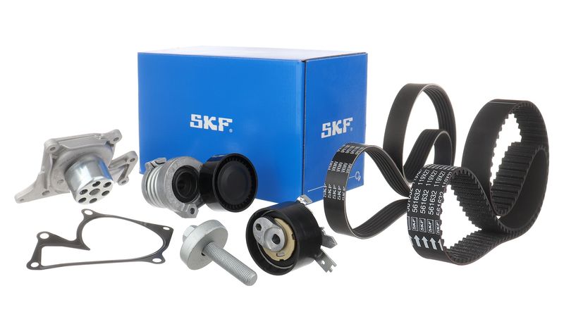 SKF VKMC16003 Водяний насос+ комплект зубчатих/поліклинових ременів
