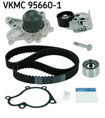 VKMC 95660-1 SKF Насос охолоджуючої рідини + комплект зубчатого ремня