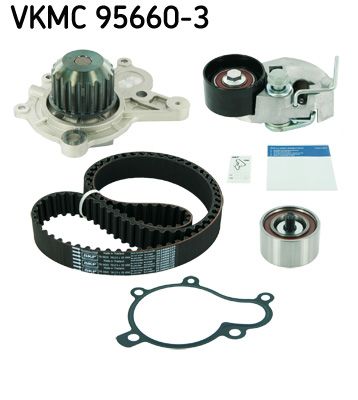 VKMC 95660-3 SKF Насос охолоджуючої рідини + комплект зубчатого ремня