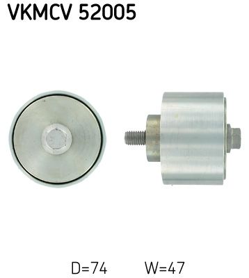 VKMCV 52005 SKF Ролик APV1060 D=74, W=47