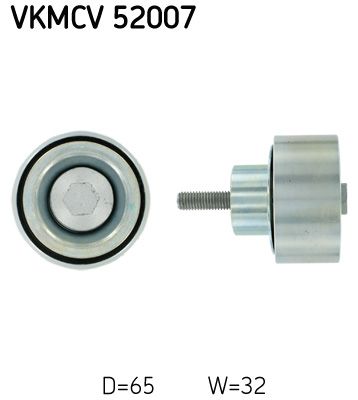 VKMCV 52007 SKF Ролик APV1085 D=65, W=32