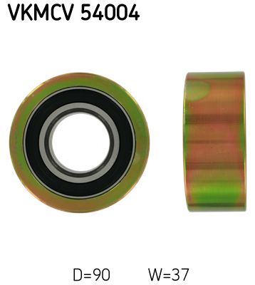 VKMCV 54004 SKF Ролик поліклинового ременя