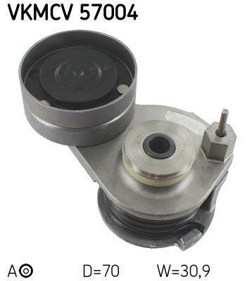 VKMCV 57004 SKF Натяжний ролик поліклинового ременя