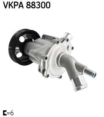 SKF VKPA88300 Насос охолоджувальної рідини, охолодження двигуна