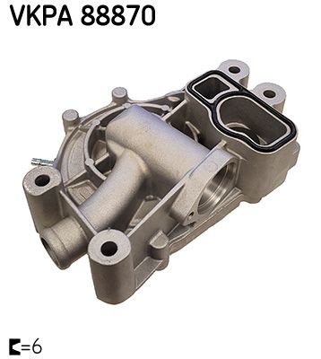 SKF VKPA88870 Насос охолоджуючої рідини (Вир-во SKF)