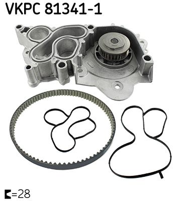 SKF VKPC813411 Насос охолоджуючої рідини (Вир-во SKF)