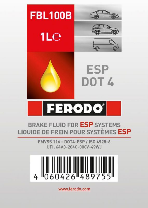 Ferodo FBL100B Гальмівна рідина