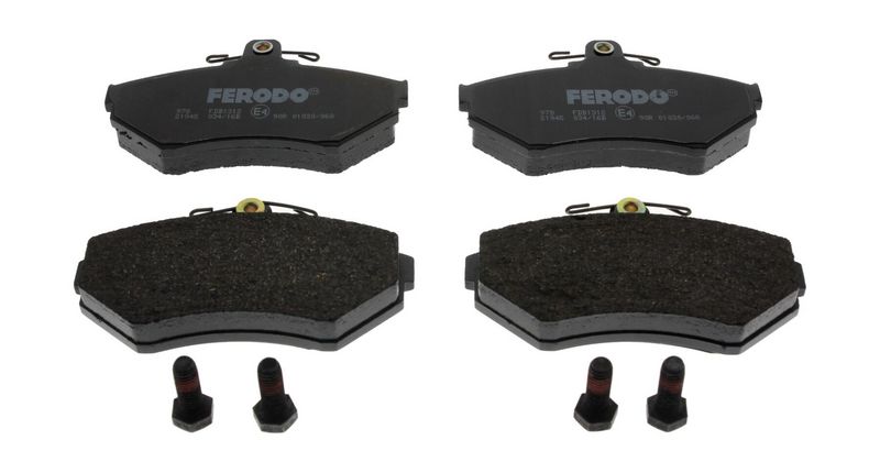Ferodo FDB1312 Комплект гальмівних накладок, дискове гальмо