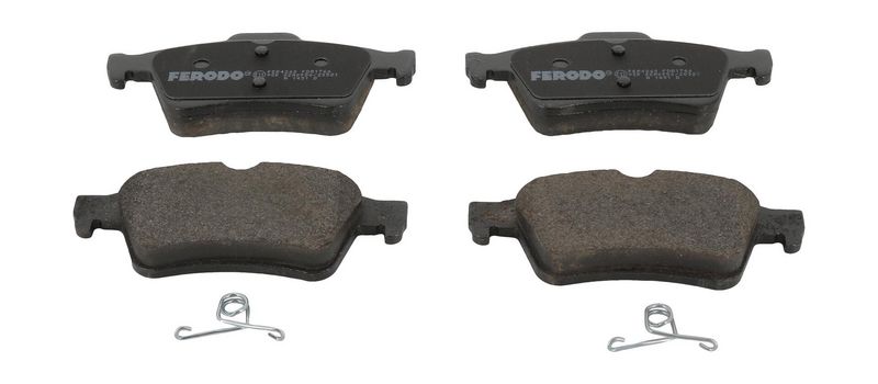 Ferodo FDB1766 Комплект гальмівних накладок, дискове гальмо