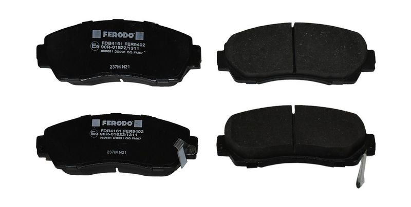 Ferodo FDB4161 Комплект гальмівних накладок, дискове гальмо