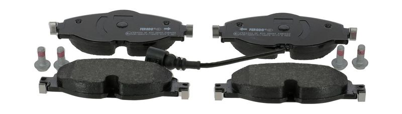 Ferodo FDB4433 Комплект гальмівних накладок, дискове гальмо