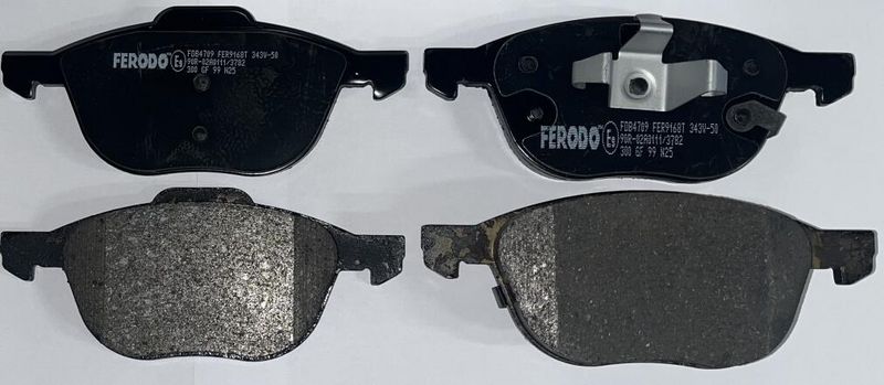 Ferodo FDB4709 Комплект гальмівних накладок, дискове гальмо