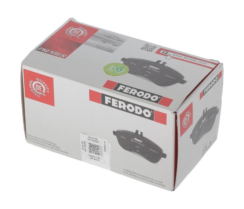 Ferodo FDB4830 Комплект гальмівних накладок, дискове гальмо