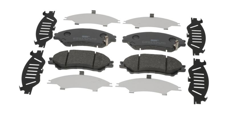 Ferodo FDB4884 Комплект гальмівних накладок, дискове гальмо