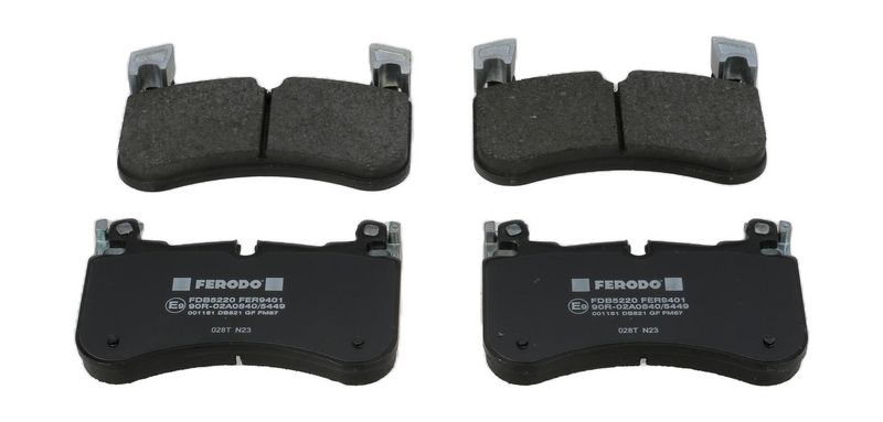 Ferodo FDB5220 Комплект гальмівних накладок, дискове гальмо