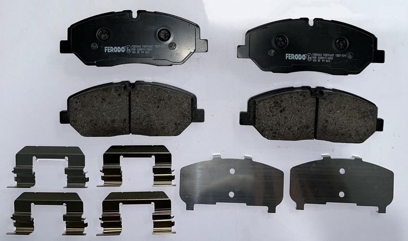 Ferodo FDB5403 Комплект гальмівних накладок, дискове гальмо