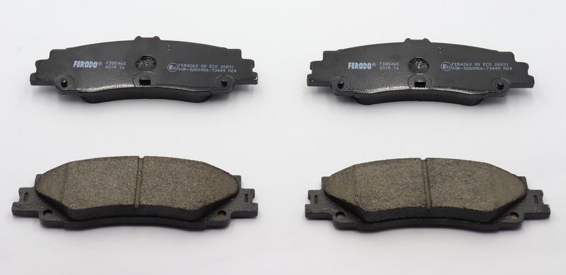 Ferodo FDB5465 Комплект гальмівних накладок, дискове гальмо