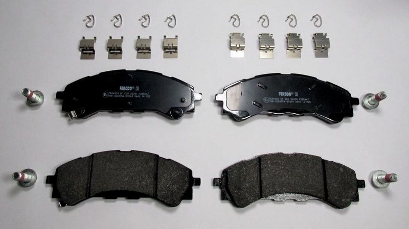 Ferodo FDB5467 Комплект гальмівних накладок, дискове гальмо