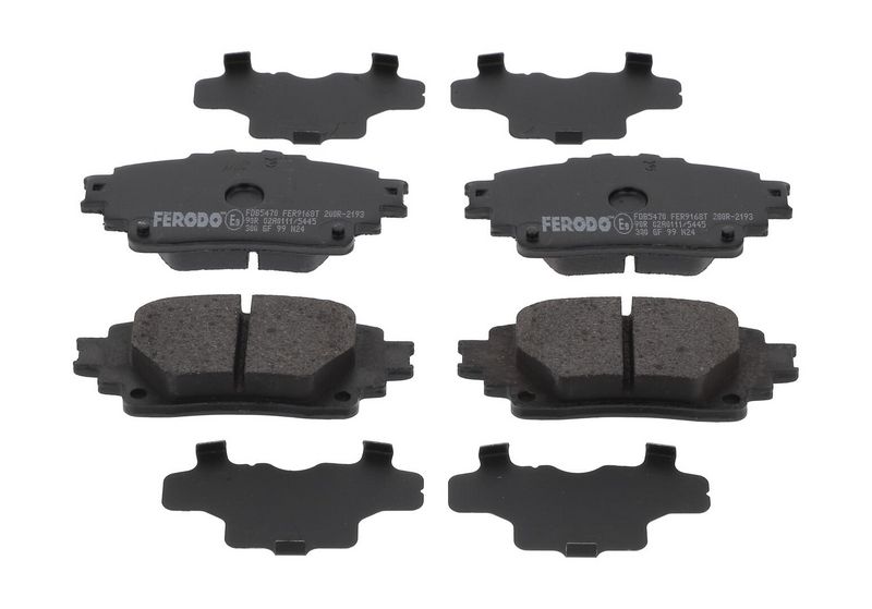 Ferodo FDB5470 Комплект гальмівних накладок, дискове гальмо