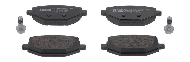 Ferodo FDB5490 Комплект гальмівних накладок, дискове гальмо