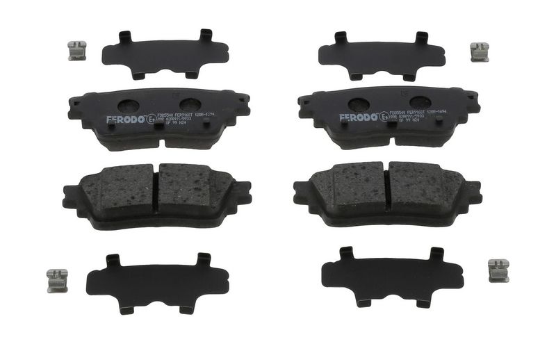 Ferodo FDB5540 Комплект гальмівних накладок, дискове гальмо