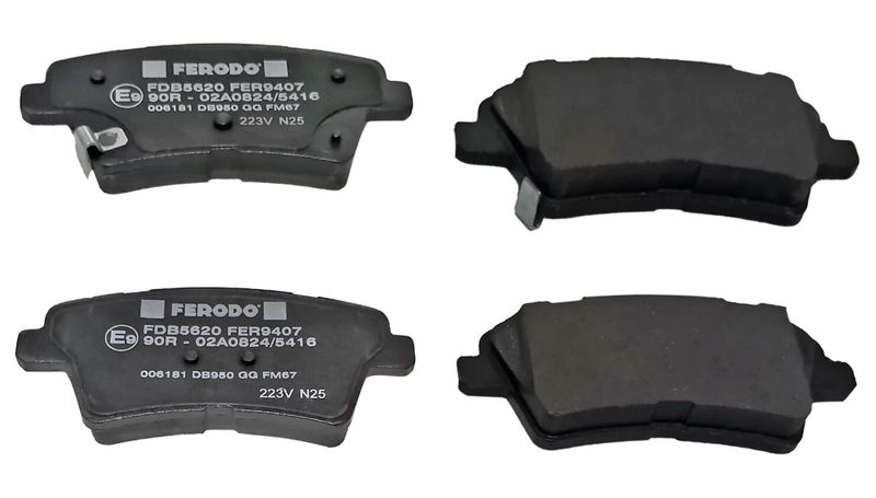 Ferodo FDB5620 Комплект гальмівних накладок, дискове гальмо