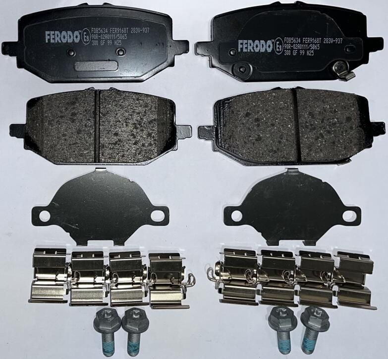 Ferodo FDB5634 Комплект гальмівних накладок, дискове гальмо