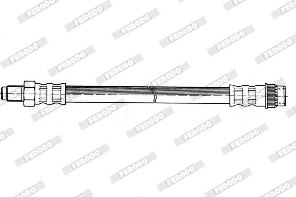 Ferodo FHY2482 Гальмівний шланг