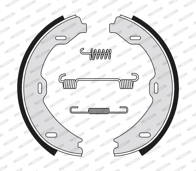 Ferodo FSB4307 Комплект гальмівних колодок