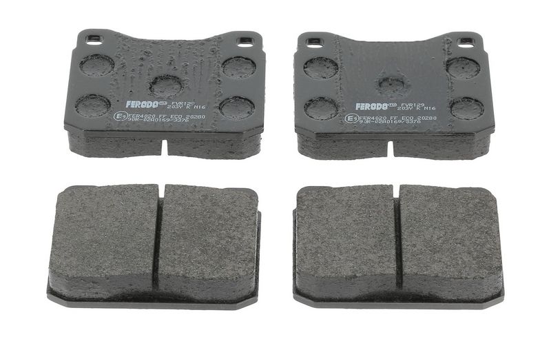 Ferodo FVR129 Комплект гальмівних накладок, дискове гальмо
